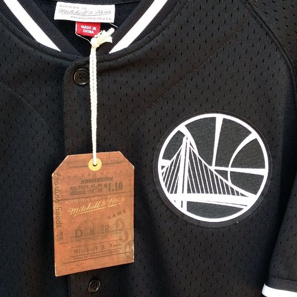 Golden State Warriors NBA Baseball Mitchell & Ness - Picture 4 of 14